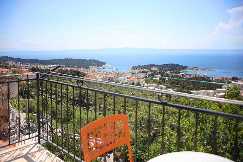 Balkon mit atemberaubendem Blick