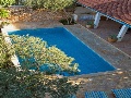 Piscina e terrazza coperta