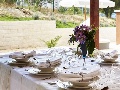 Sala da pranzo all'aperto