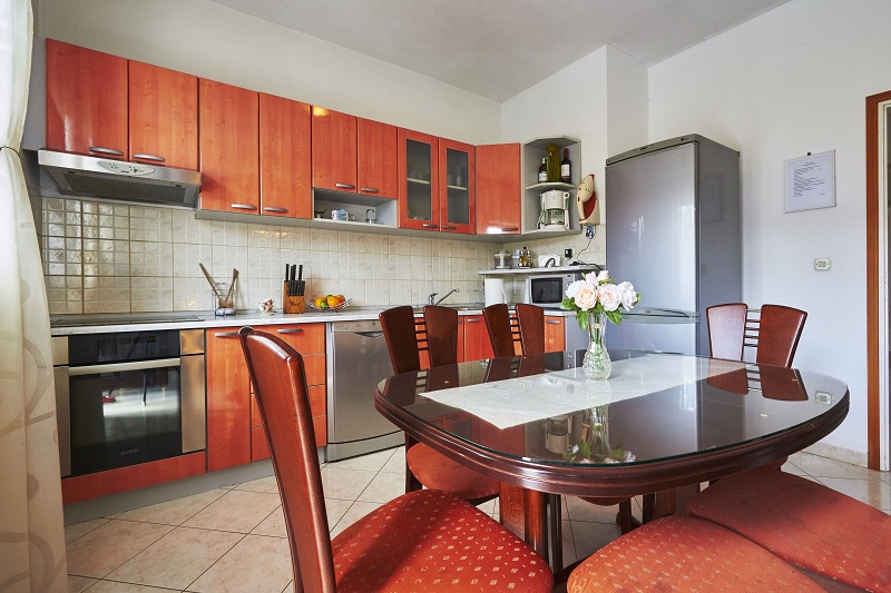 Kitchen and dining room