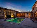 Villa Adria am Abend