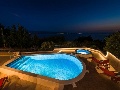 Pool at night