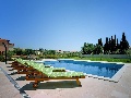 Sun lounges at the pool