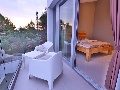 Bedroom with balcony