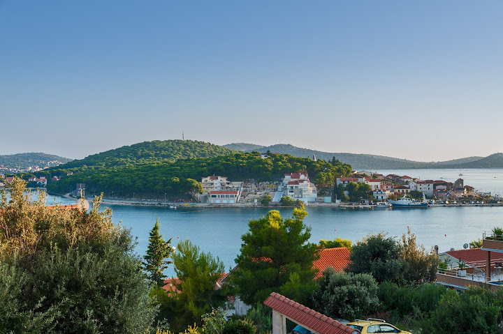 Vista dalla villa