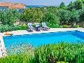 Pool and the sea view