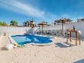 Sun lounges at the pool