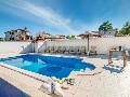 Sun lounges at the pool