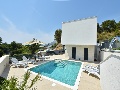 Sun lounges at the pool