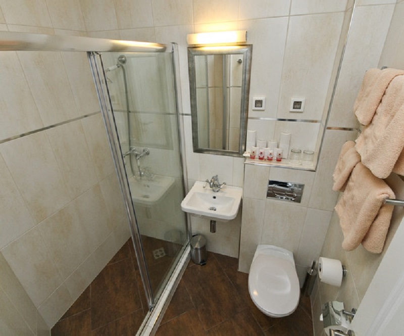 Bathroom with shower