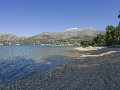 The beach near the house