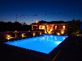 Villa Sole at night