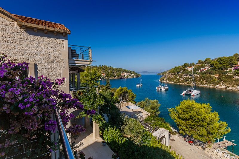 Balcone con vista spettacolare