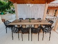 Outside dining area