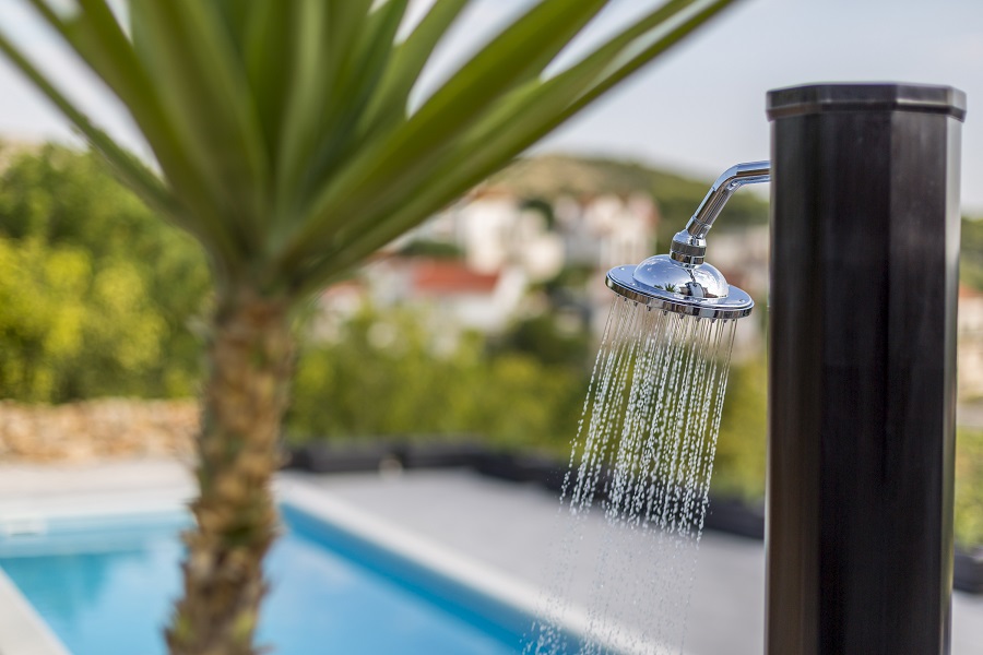 Outdoor shower