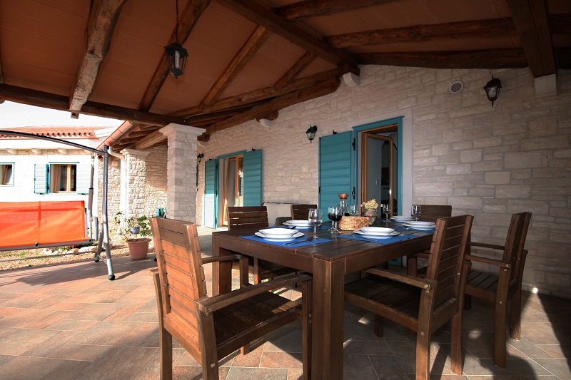 Sala da pranzo a fuori