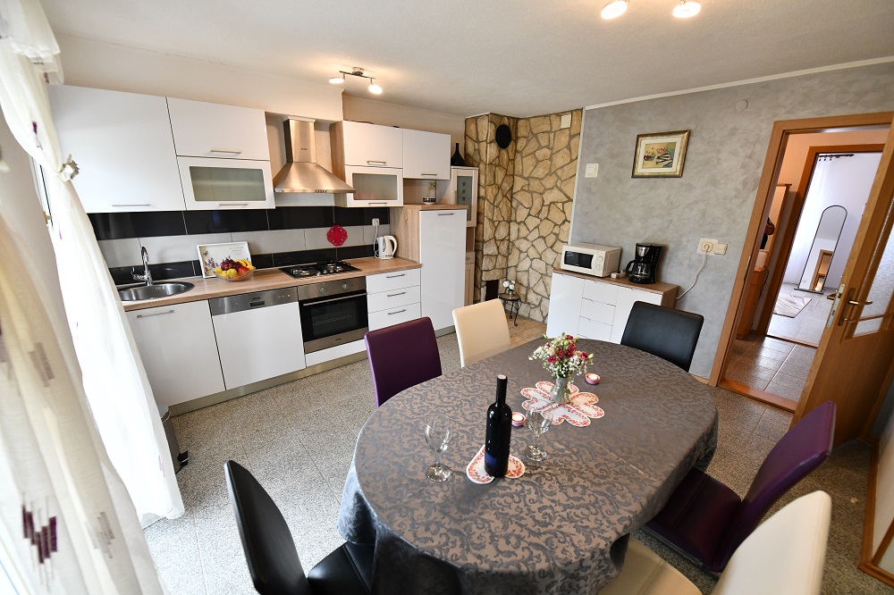 Kitchen and dining room