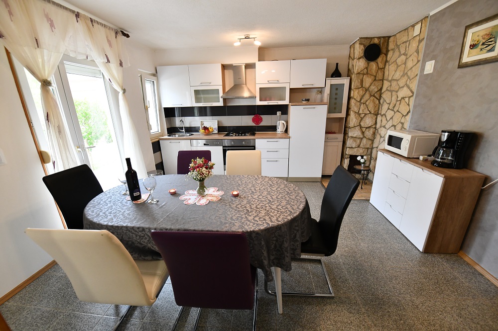 Kitchen and dining room