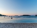 Beach in front of the villa