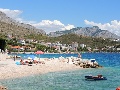 Strand direkt vor dem Haus