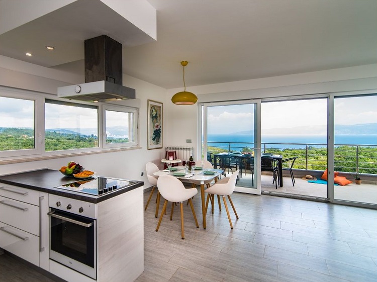 Kitchen and dining room