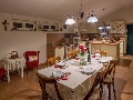 Kitchen and dining area