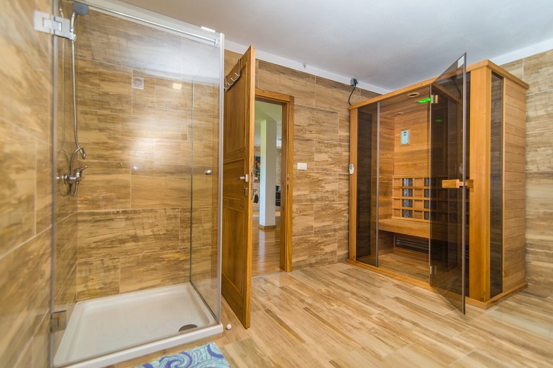 Bathroom with shower