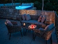 Lounge area on the terrace