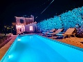 Villa Meri at night