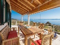 Outside dining area