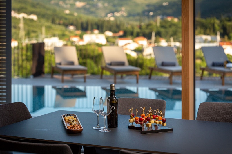 Vista dalla sala da pranzo