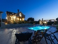 Villa Alecia at night